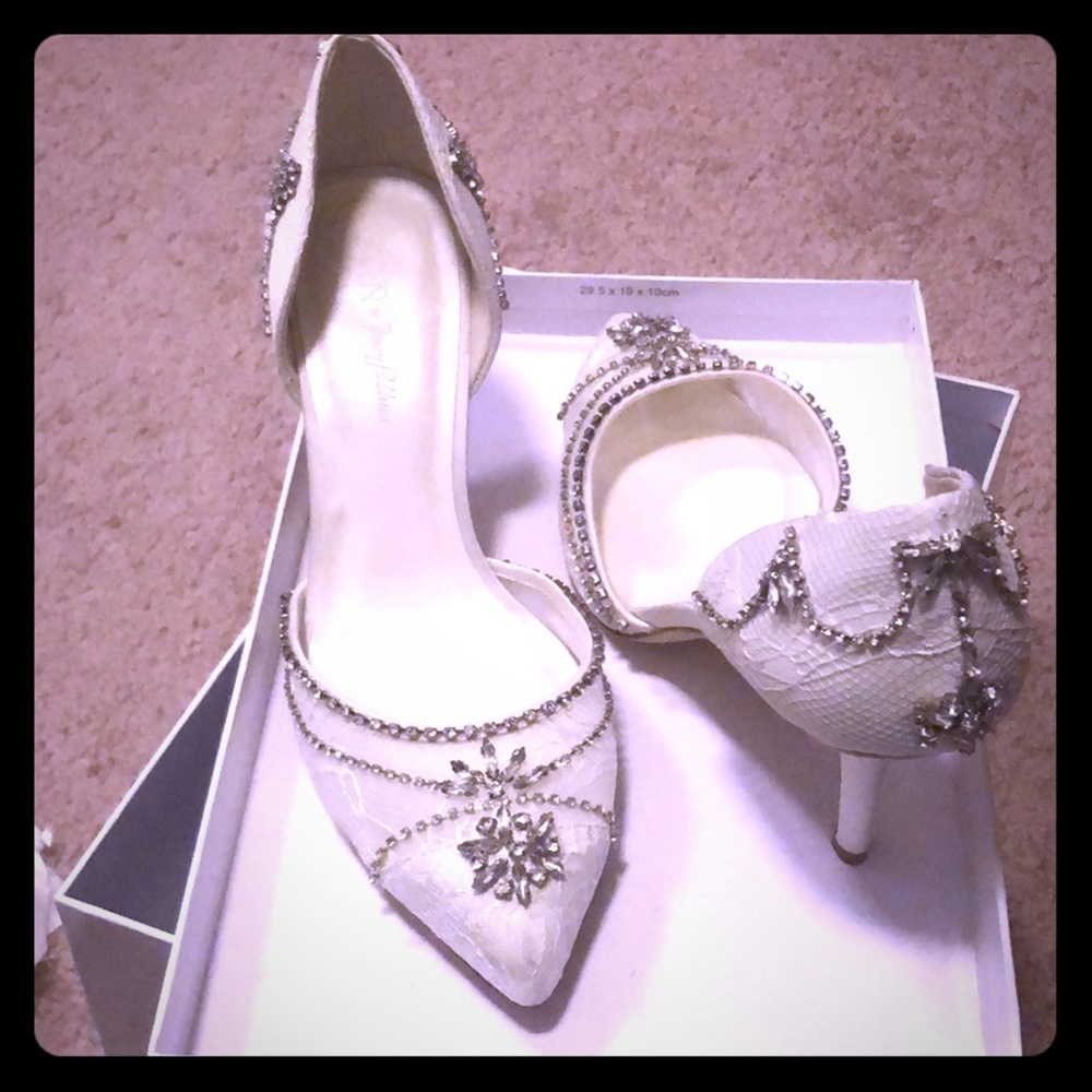 Wedding Shoes from Dave and Bridal